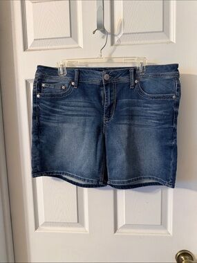 Seven7 Dark Indigo Women’s Jean Shorts